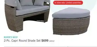 The Brick Capri 2-Piece Patio Conversation Set offer
