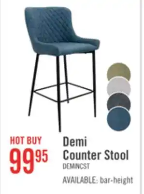 The Brick Demi Counter-Height Stool - Navy offer
