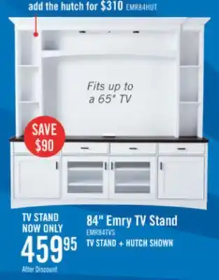 The Brick Emry 84 TV Stand offer