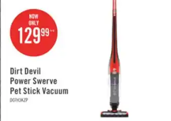 The Brick Dirt Devil Power Swerve Pet Stick Vacuum offer