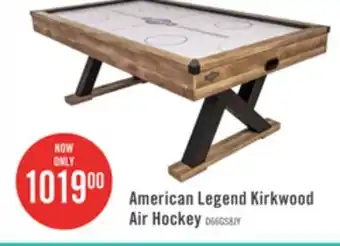 The Brick American Legend Kirkwood Air Hockey offer