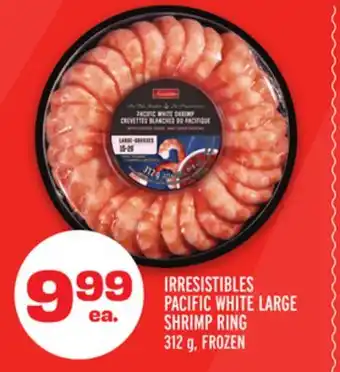 Metro IRRESISTIBLES PACIFIC WHITE LARGE SHRIMP RING offer