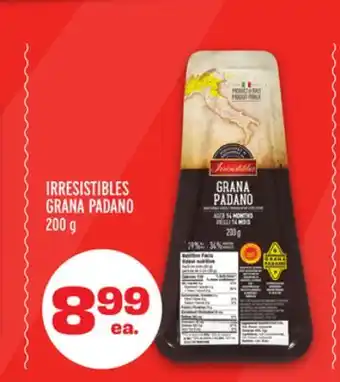 Metro IRRESISTIBLES GRANA PADANO offer
