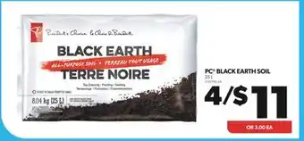 Real Canadian Superstore PC BLACK EARTH SOIL, 25 L offer