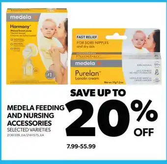 Real Canadian Superstore MEDELA FEEDING AND NURSING ACCESSORIES offer