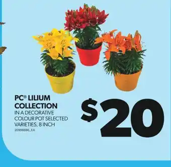 Real Canadian Superstore PC LILIUM COLLECTION, 8 INCH offer