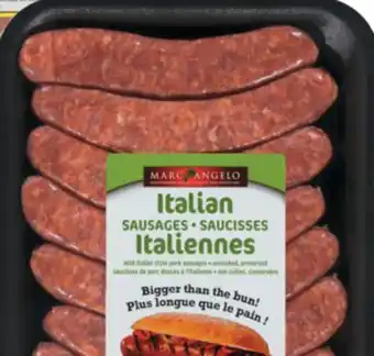 Real Canadian Superstore MARCANGELO ITALIAN SAUSAGES OR MEATBALLS, 1 KG offer