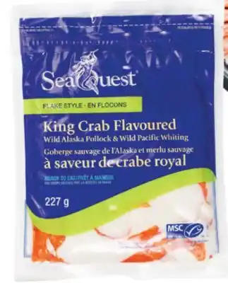 Real Canadian Superstore SEAQUEST FLAVOURED ALASKA POLLOCK, 227 G offer