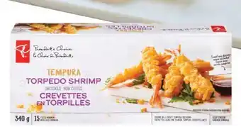 Real Canadian Superstore PC SHRIMP APPETIZERS, 294-454 G offer