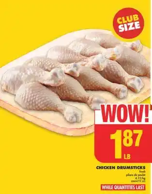 No Frills CHICKEN DRUMSTICKS offer