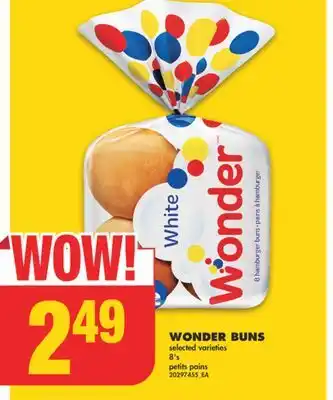 No Frills WONDER BUNS, 8's offer