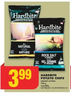 No Frills HARDBITE POTATO CHIPS, 150 g offer