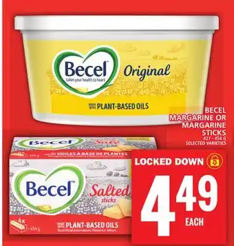 Food Basics BECEL MARGARINE OR MARGARINE STICKS offer