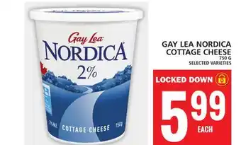 Food Basics GAY LEA NORDICA COTTAGE CHEESE offer