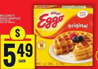 Food Basics KELLOGG'S EGGO WAFFLES offer