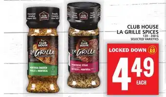 Food Basics CLUB HOUSE LA GRILLE SPICES offer