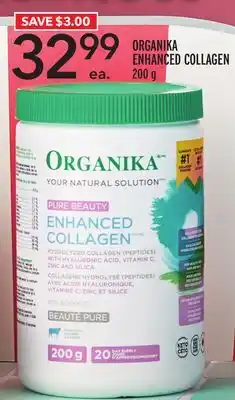 Metro ORGANIKA ENHANCED COLLAGEN offer