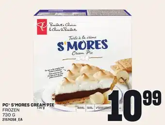 Loblaws PC S'MORES CREAM PIE offer