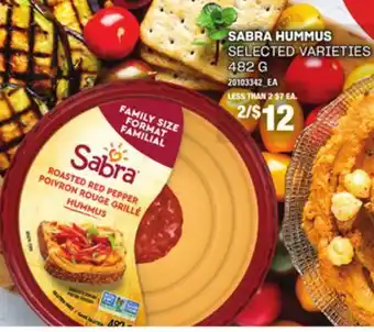 Loblaws SABRA HUMMUS, 482 G offer