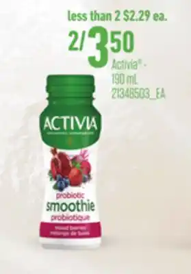 Loblaws ACTIVIA , 190 ML offer