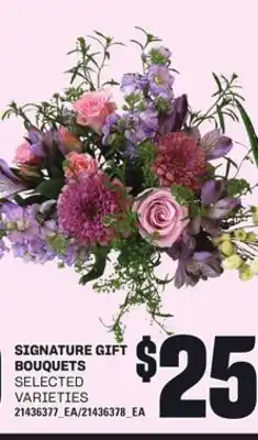 Loblaws SIGNATURE GIFT BOUQUETS offer