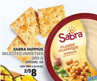 Loblaws SABRA HUMMUS, 283 G offer
