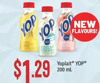 Fortinos YOPLAIT YOP offer
