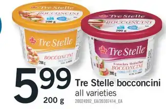 Fortinos Tre Stelle bocconcini offer