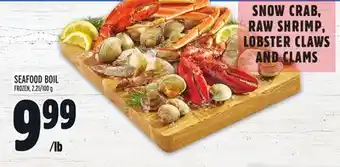 Metro SEAFOOD BOIL offer