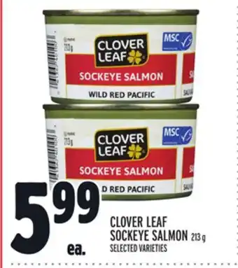 Metro CLOVER LEAF SOCKEYE SALMON offer