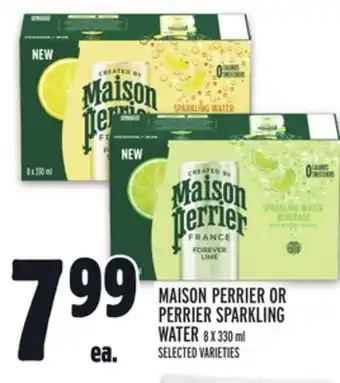 Metro MAISON PERRIER OR PERRIER SPARKLING WATER offer