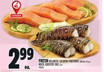 Metro FRESH ATLANTIC SALMON PORTIONS offer