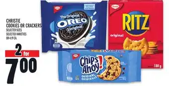 Metro CHRISTIE COOKIES OR CRACKERS offer