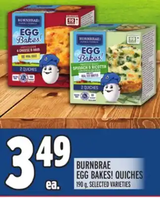 Metro BURNBRAE EGG BAKES! QUICHES offer