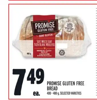 Metro PROMISE GLUTEN FREE BREAD offer