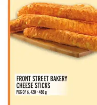 Metro FRONT STREET BAKERY CHEESE STICKS offer