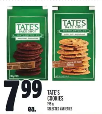 Metro TATE'S COOKIES offer