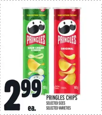 Metro PRINGLES CHIPS offer
