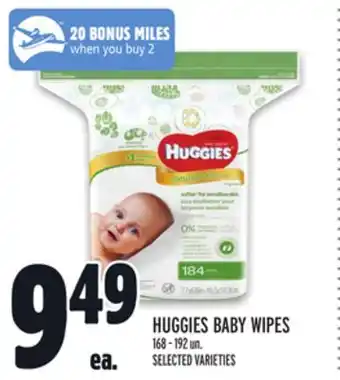 Metro HUGGIES BABY WIPES offer