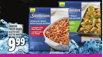 Metro SWANSON FROZEN MEALS offer