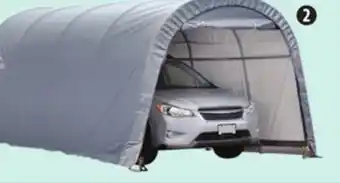 Canadian Tire Shelter Logic RoundTop Shelter, 10 x 20 x 8´ h offer