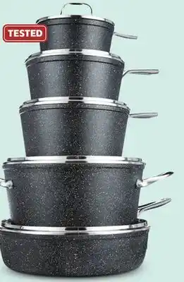 Canadian Tire Heritage 10-Pc Forged Non-Stick Cookset offer