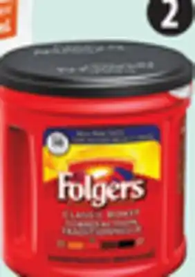 Canadian Tire Folgers Classic Roast Coffee, 816g offer