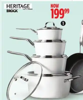 Canadian Tire 10-Pc Ceramic Zero Non-Stick Cookset offer
