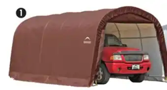Canadian Tire ShelterLogic Heavy-Duty Shelter, 12 x 20 x 8´ h offer