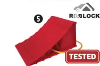 Canadian Tire ROBLOCK Small Wheel Chock with Rope offer