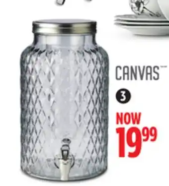 Canadian Tire CANVAS 5.5L Drink Dispenser with Infuser offer