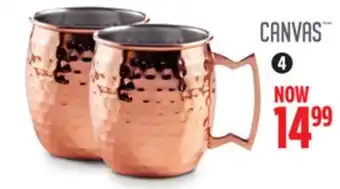 Canadian Tire CANVAS 2-Pk Moscow Mule Mug offer