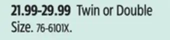 Canadian Tire Outbound Twin or Double Size offer