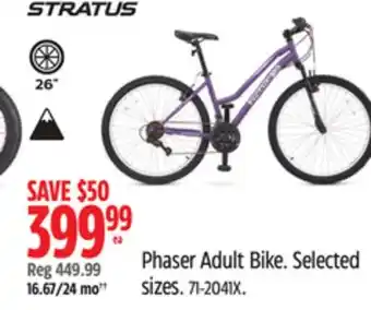 Canadian Tire Stratus Phaser Adult Bike offer